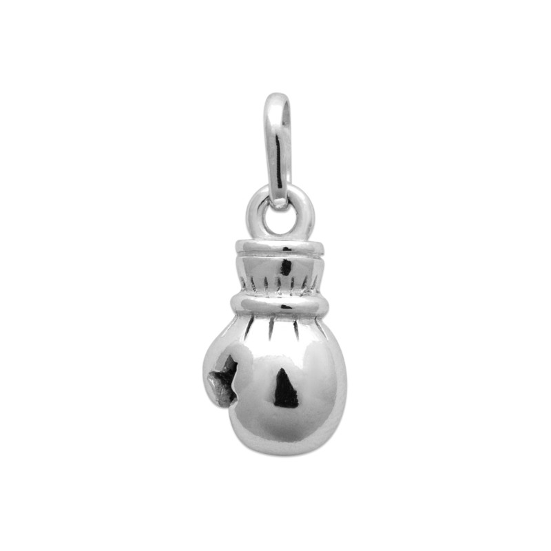 Pendentif Homme - Carador - Argent rhodié, gant de boxe