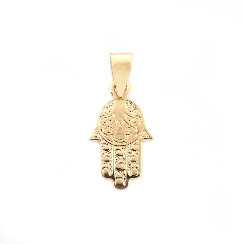 Pendentif main de fatma - Carador - En Or jaune