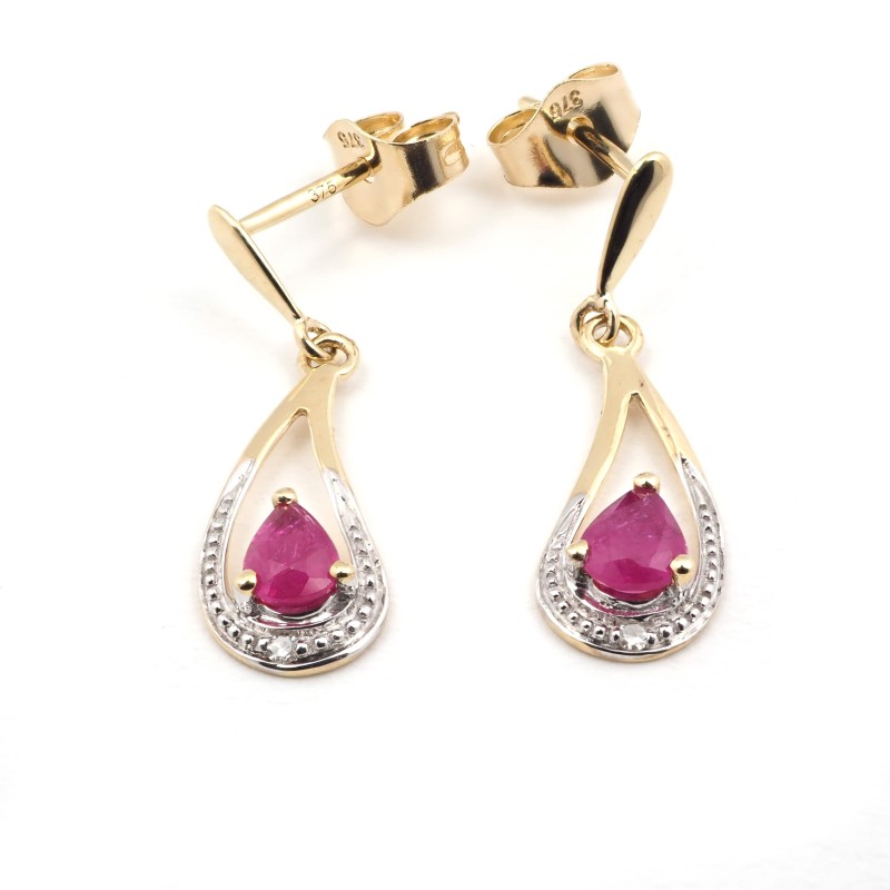 Boucles d'oreilles Femme - Carador - En or jaune