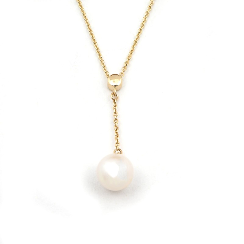 Collier Femme - Carador - En Or avec perle