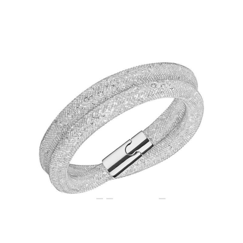 Bracelet Swarovski Stardust Deluxe Gris clair 5184183