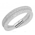 Bracelet Swarovski Stardust Deluxe Gris clair 5184183