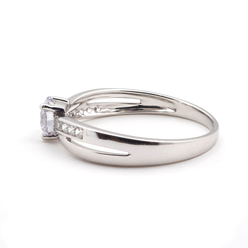 Bague Solitaire Accompagné femme - Carador - En or