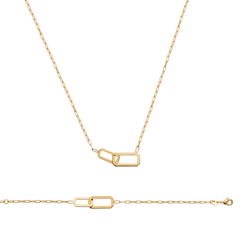 Collier Femme - Carador - Plaqué Or