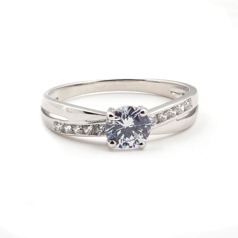 Bague Solitaire Accompagné femme - Carador - En or