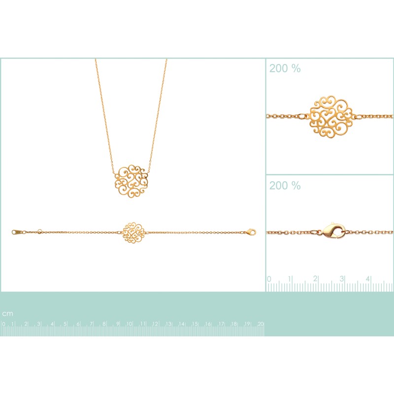 Bracelet Femme - Carador - Plaqué Or