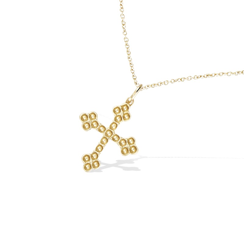 Pendentif Carador - Plaqué Or Femme - Croix