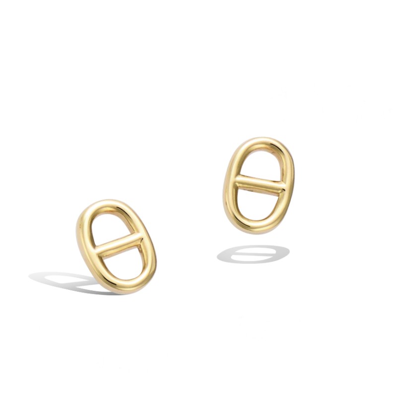 Boucles d'oreilles clous -  Carador - Plaqué or