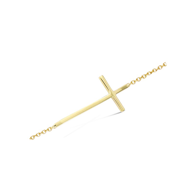 Bracelet Carador - Plaqué Or - Femme - Croix