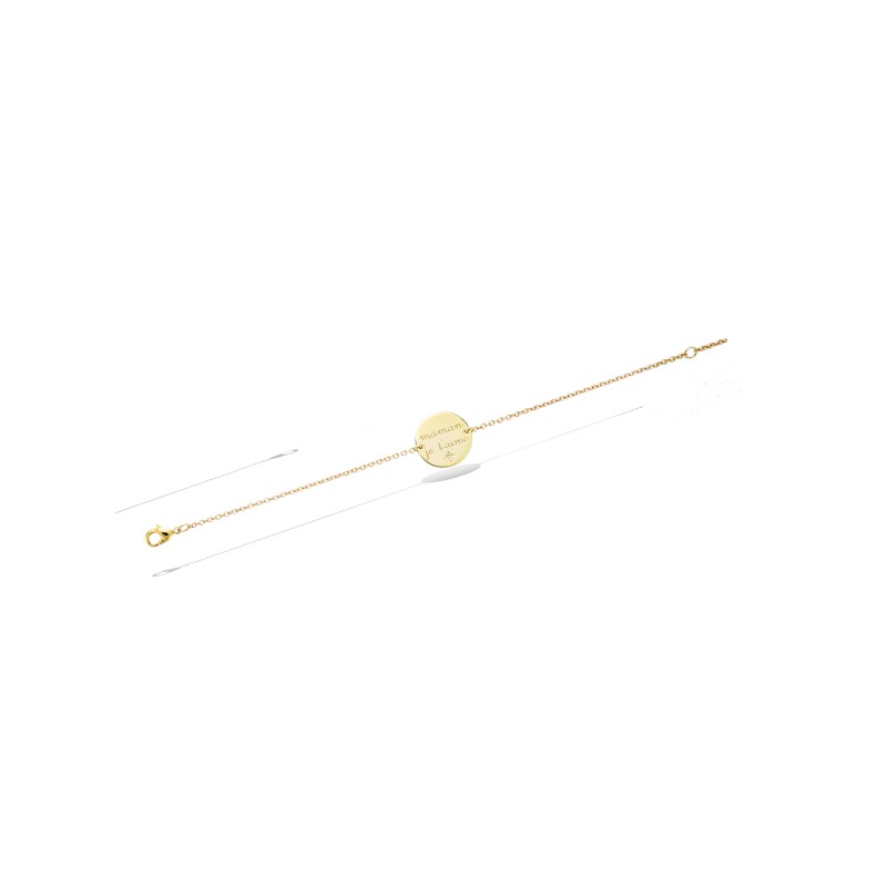 Bracelet fantaisie - Carador - Plaqué Or - Femme - Arabesque