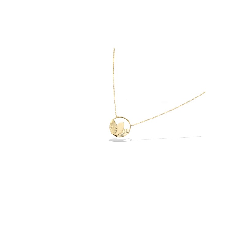 Collier Carador - Plaqué Or Femme - Feuilles