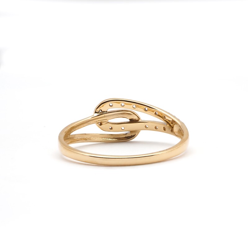 Bague Femme - Carador - Or Jaune 750/000 - Oxydes de zirconium
