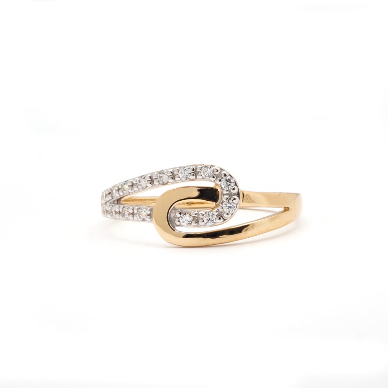 Bague Femme - Carador - Or Jaune 750/000 - Oxydes de zirconium