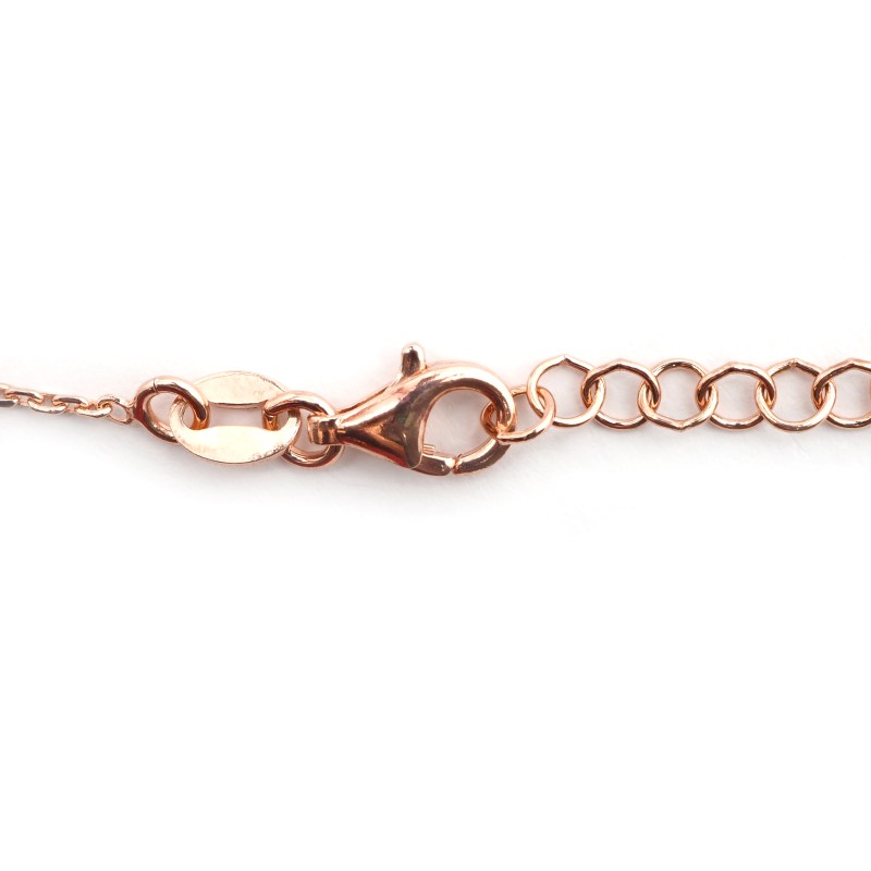 Bracelet Carador - Argent rosé - Cœur et Infini
