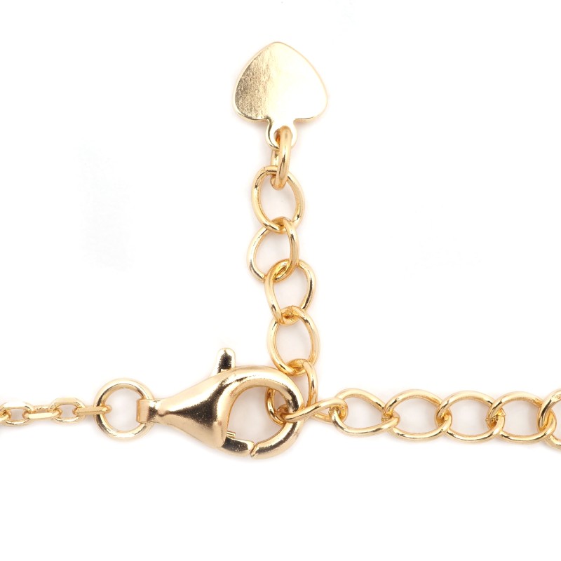 Bracelet Silver Pop - Femme - Argent Doré - Oxydes de zirconium - Trèfle