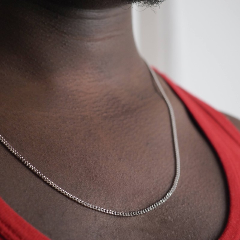 Chaine Argent Carador - Maille gourmette