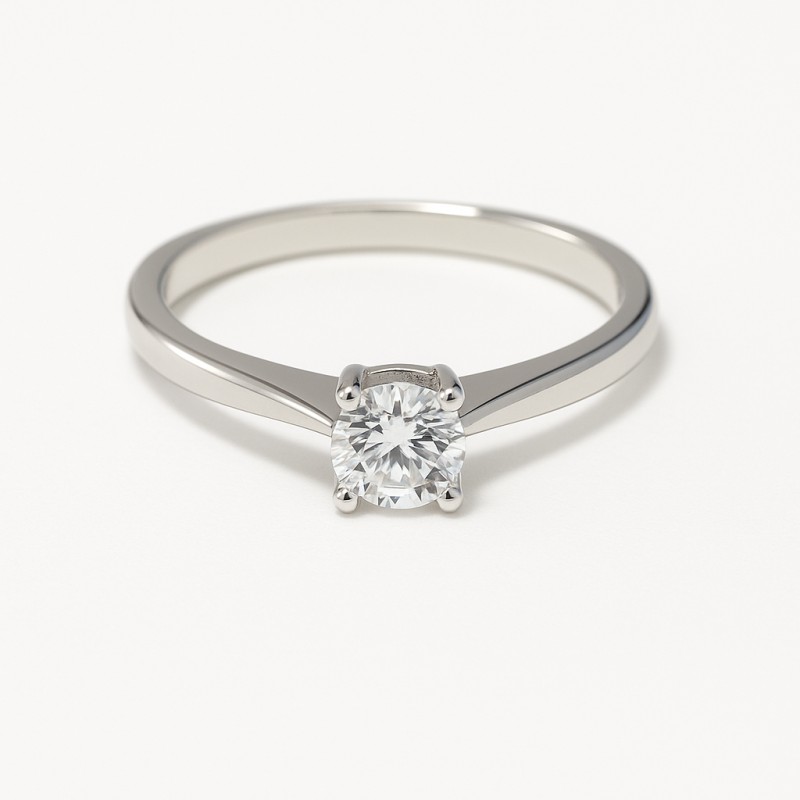 Bague carador femme solitaire oxyde de zirconium
