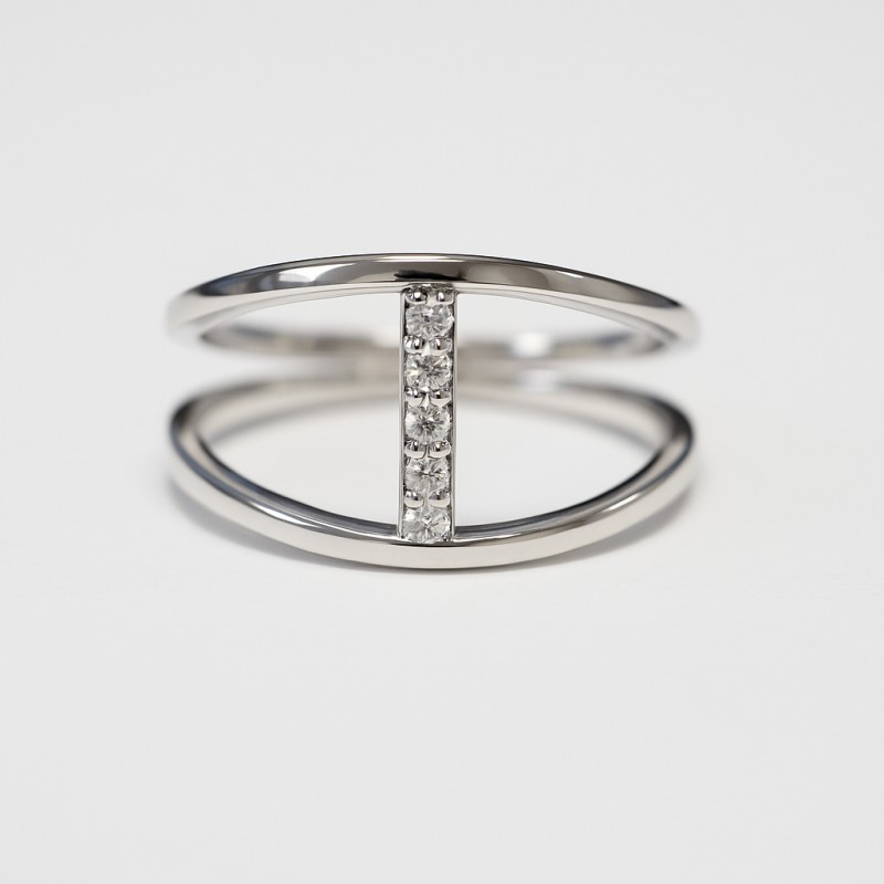 Bague Silver Pop Fantaisie - Argent et Oxydes de zirconium