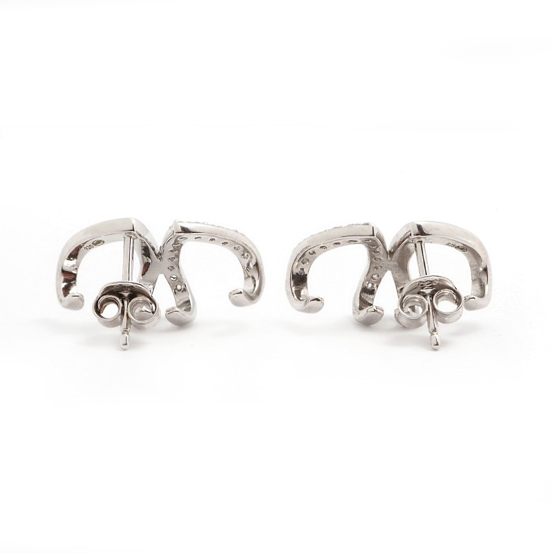 Boucles d'oreilles Victoria Magdalena - Argent et Oxydes de zirconium