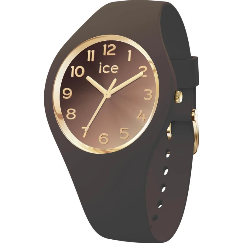 Montre femme ICE Watch en silicone marron