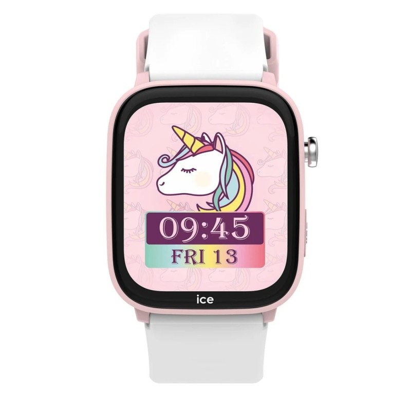 Montre connectée enfant ICE Watch en silicone blanc
