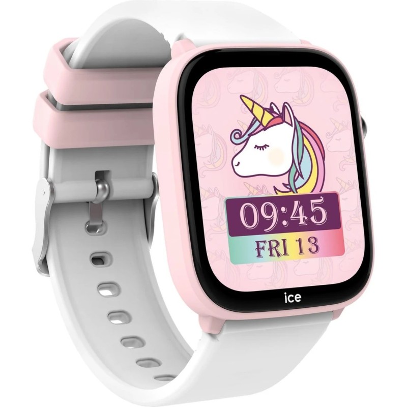 Montre connectée enfant ICE Watch en silicone blanc