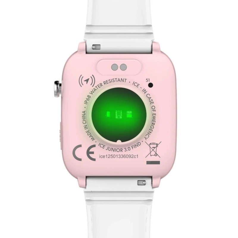 Montre connectée enfant ICE Watch en silicone blanc