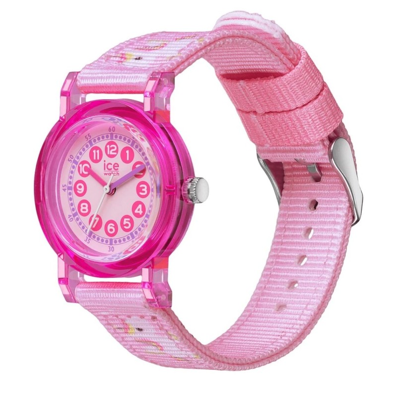 Montre enfant ICE Watch Ice learning rose avec des licornes