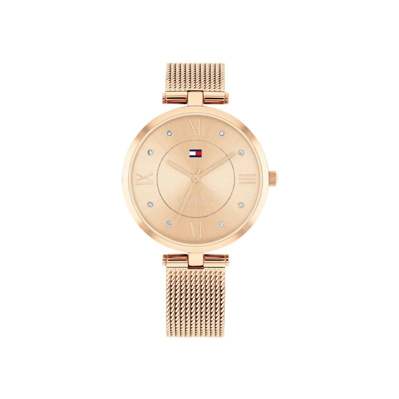 Montre Femme Tommy Hilfiger Ella - Acier doré rose