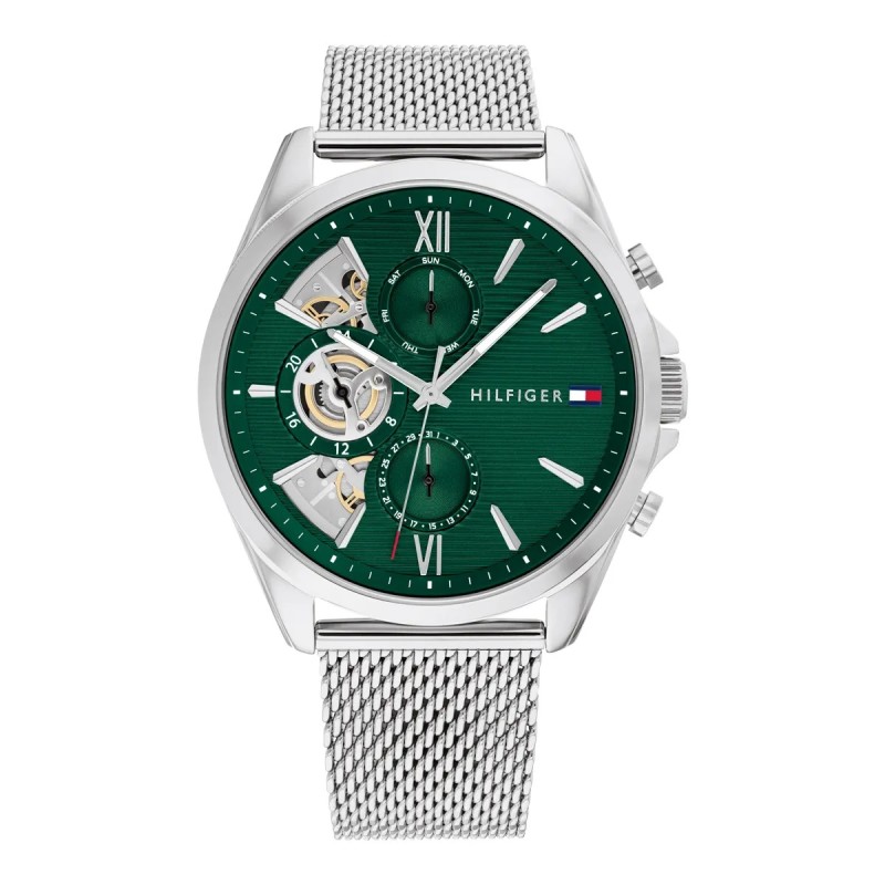 Montre Tommy Hilfiger Baker fond vert