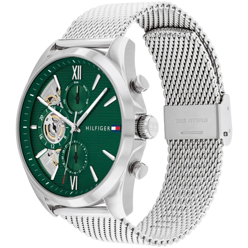 Montre Tommy Hilfiger Baker fond vert