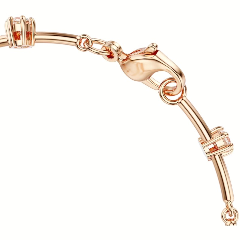 Bracelet Femme Swarovski Constella - Doré rose, Perles & Cristaux blanc