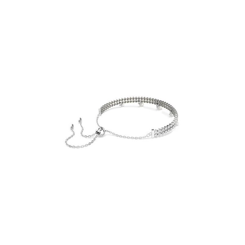 Bracelet Femme Swarovski Capsule - Argenté, Perles & Cristaux blanc