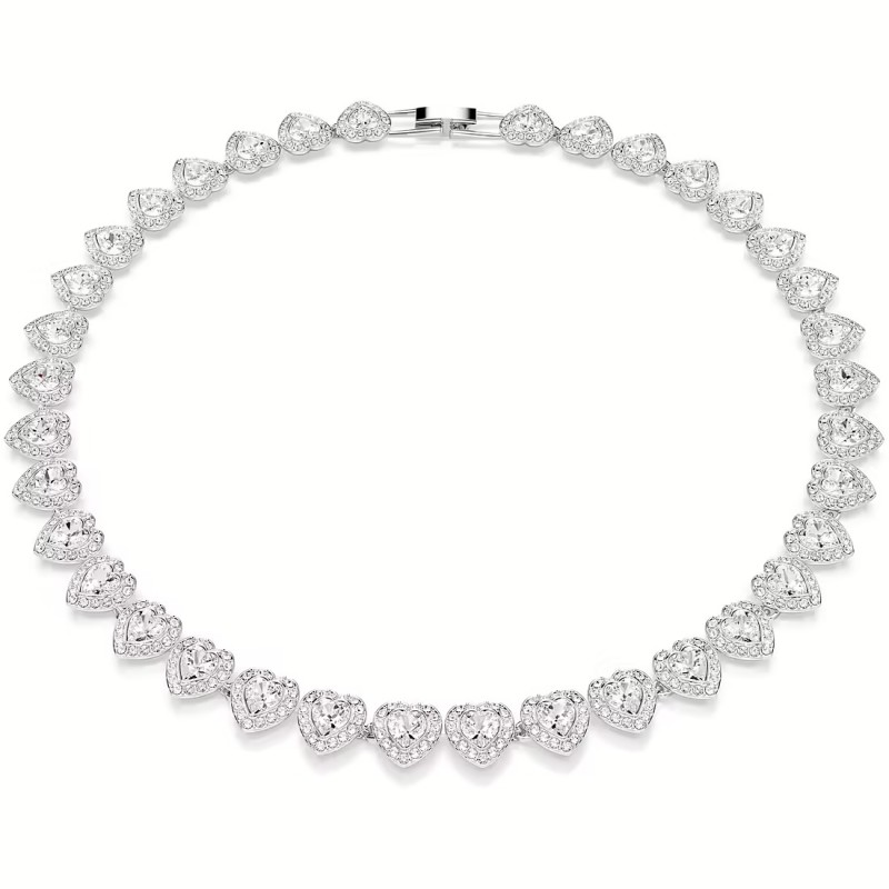 Collier Tennis Swarovski x Ariana Grande - Argenté Cristaux blancs