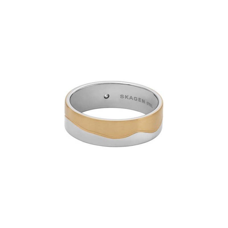 Bague Skagen Femme Kariana - Acier doré