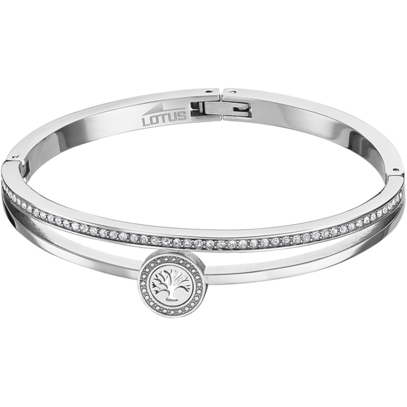 Bracelet Lotus Style Femme - Signe infini Oxydes de zirconium