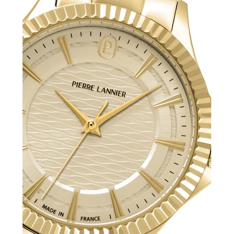 Montre Pierre Lannier Femme Metropolitain - Acier doré