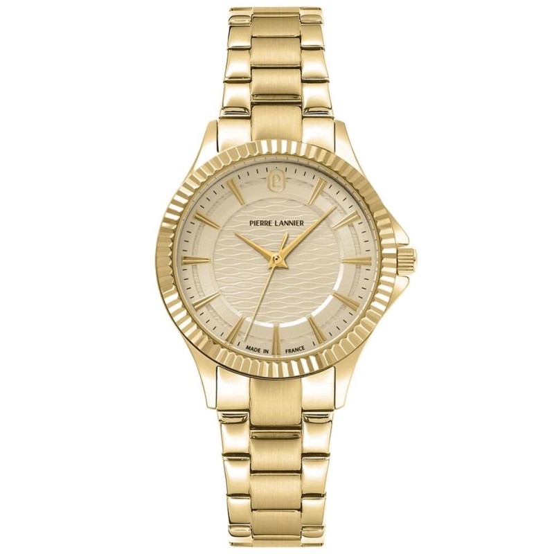 Montre Pierre Lannier Femme Metropolitain - Acier doré