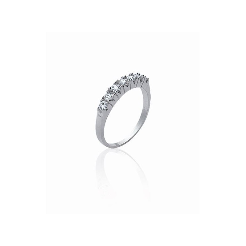 Carador - Bague Argent Rail 11214361
