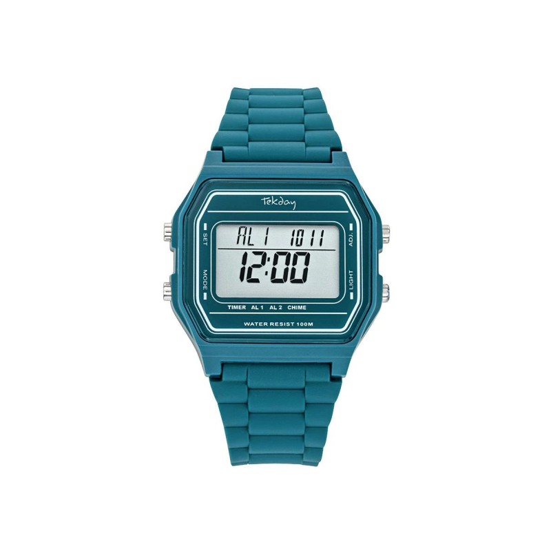Montre Tekday Enfant - Silicone Bleu