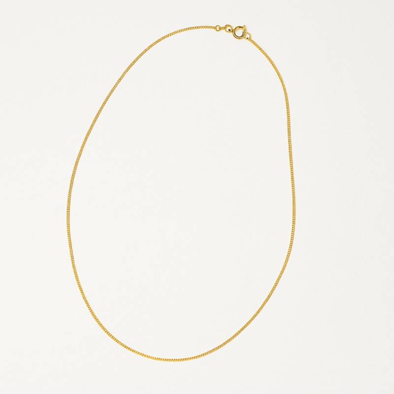 Chaîne Carador Or Jaune 375/000 - Maille Gourmette