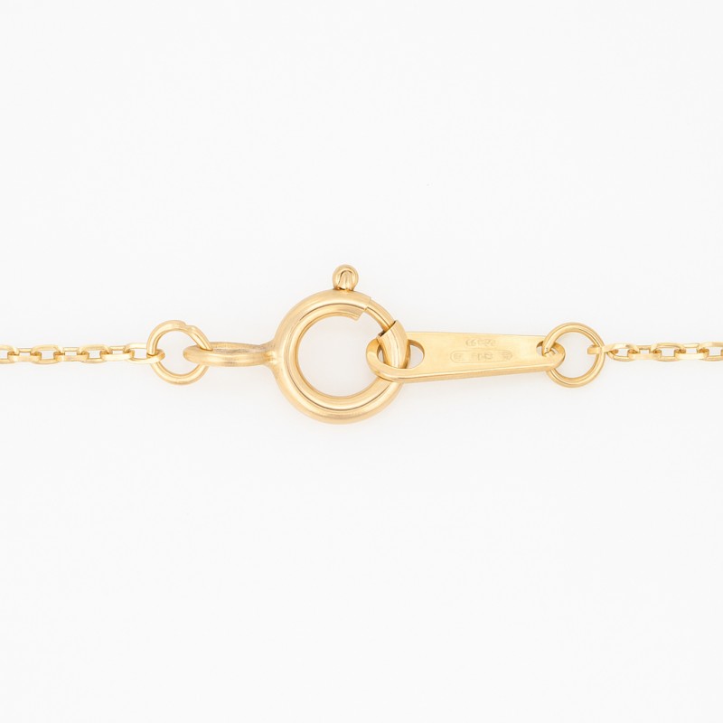 Collier Carador Or Jaune 375/000 Oxydes de zirconium - Cercle