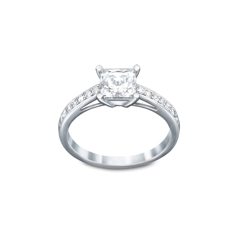 Swarovski ATTRACT:BAGUE SIZE 55 SQUARE RHS