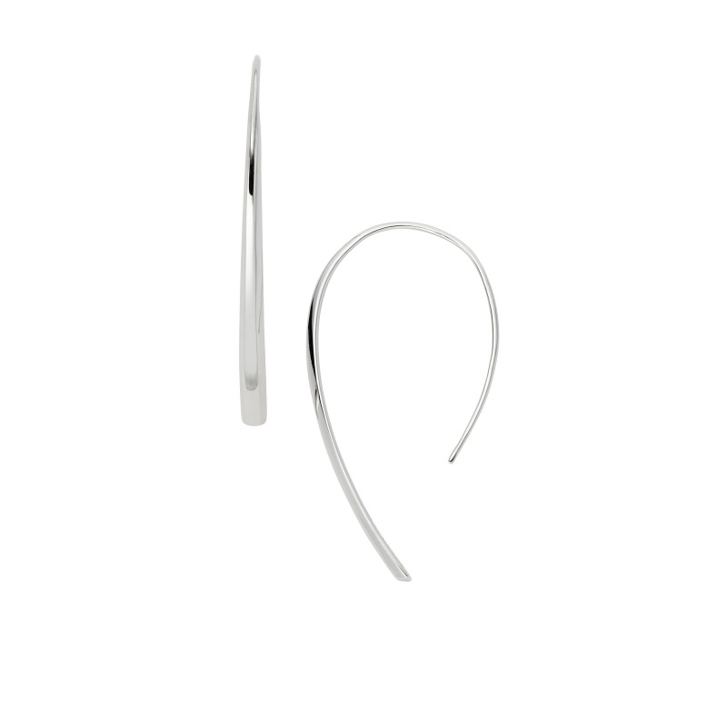 Boucles d'oreilles Fossil biseautées JF01702040