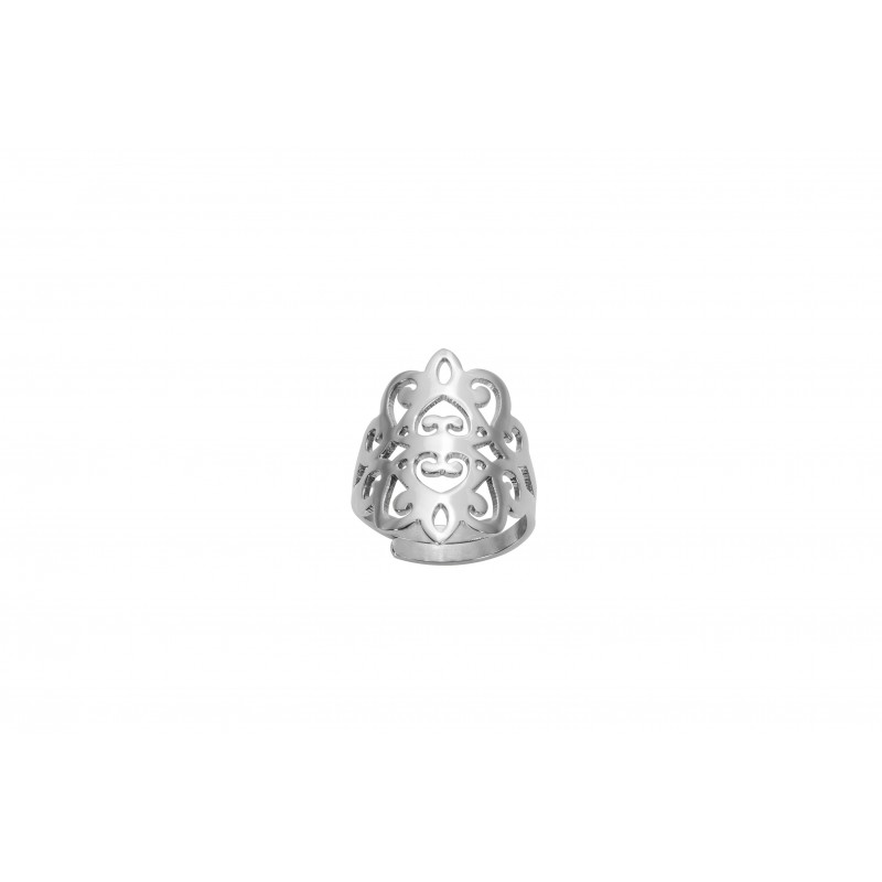 Bague Amporelle Arabesque en acier