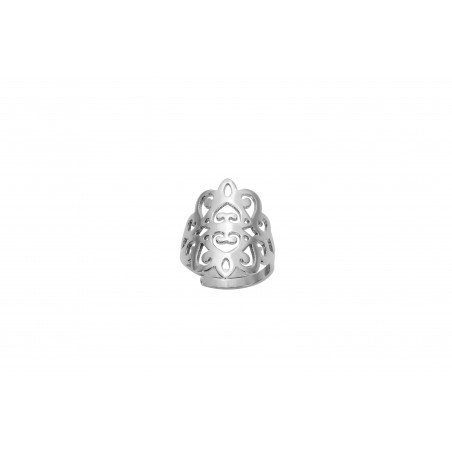 Bague Amporelle Arabesque en acier