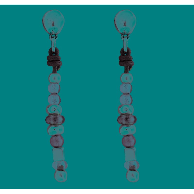 Boucles d'oreilles Uno de 50 BOLATRASBOLA PEN0458VRDMTL0U