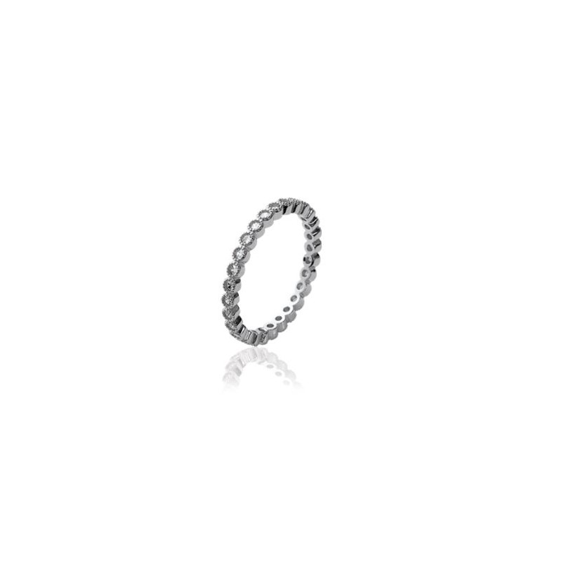 Carador - Bague Argent 925/000 rhodié 