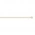carador - Chaine en or 375/000, maille forçat diamantée 1,7 mm